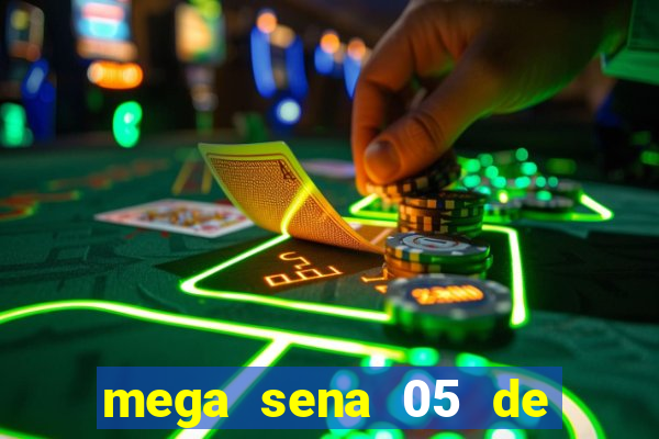 mega sena 05 de julho de 1988